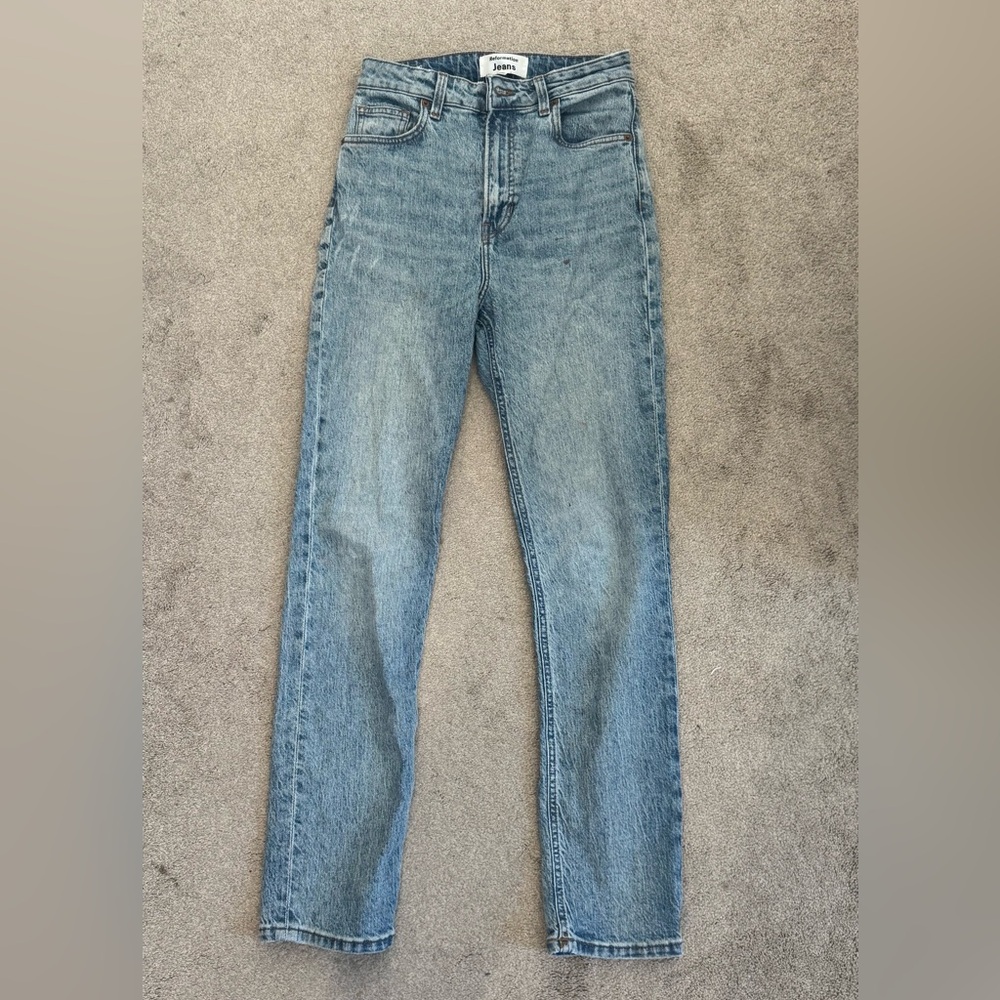 Reformation High Rise Blue Jeans Malta Liza